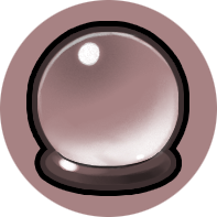 a crystal ball