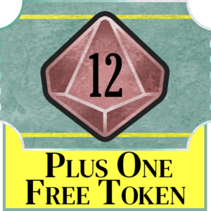 12 game session tokens and one free